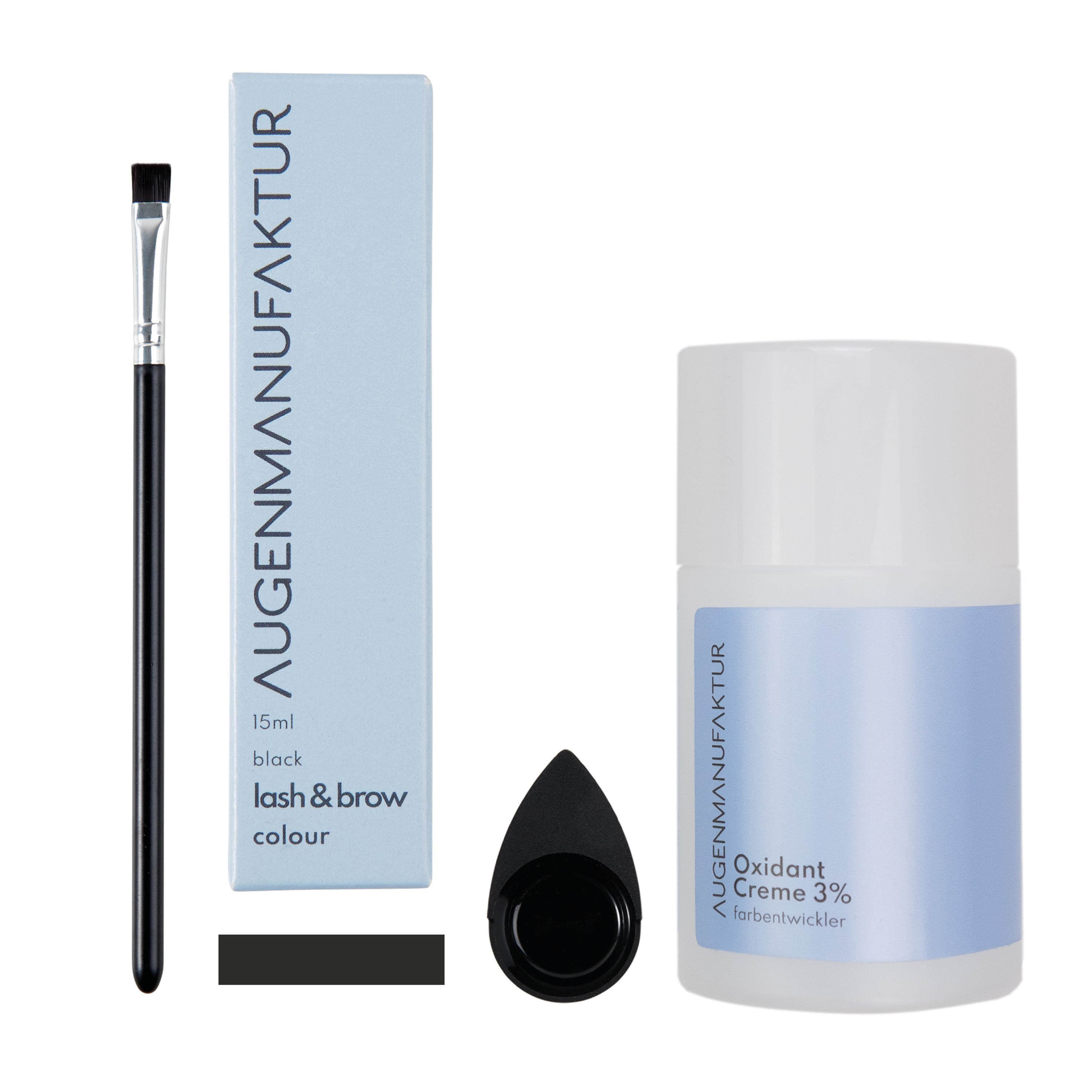 Kit básico de pestañas y cejas de color