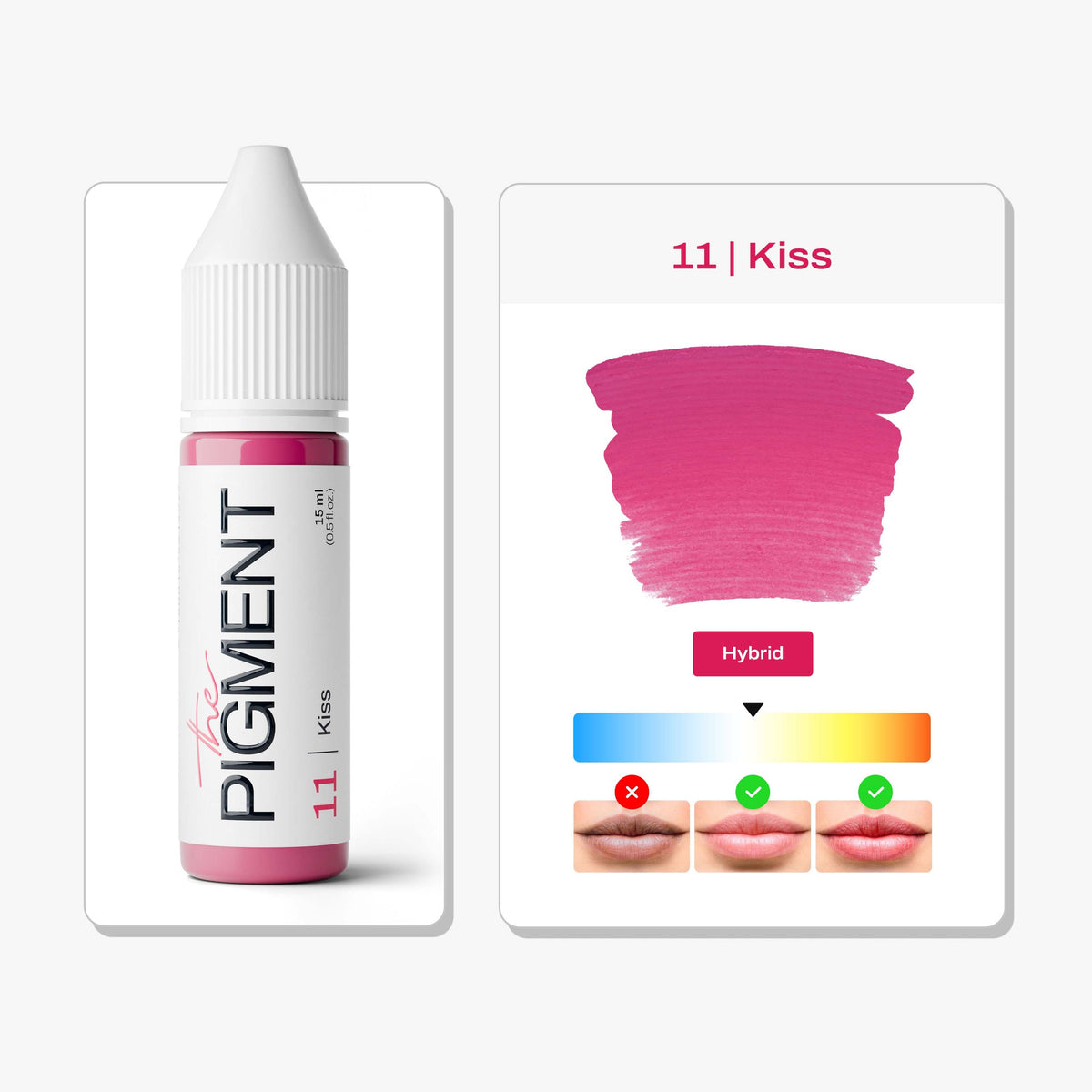 PMU Lippen Farben