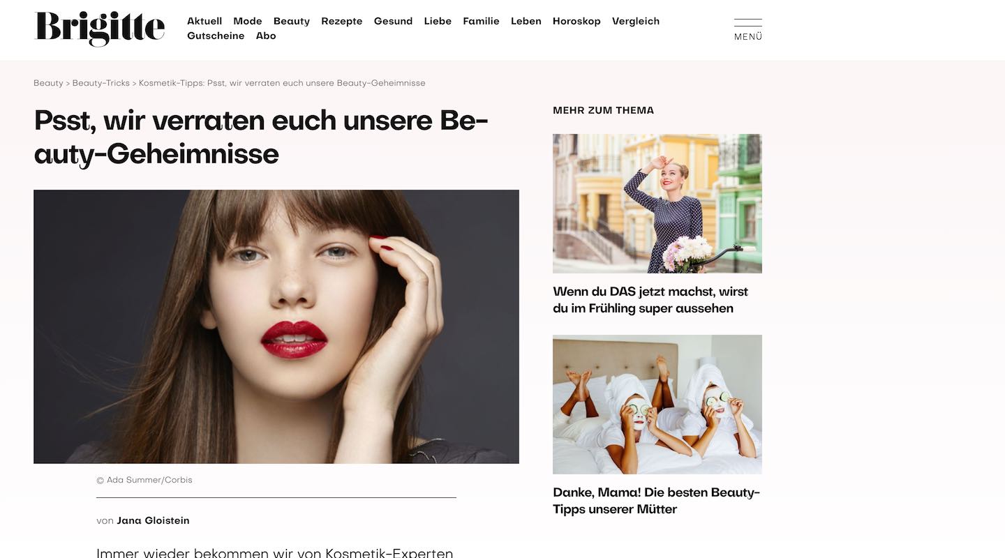 Augenmanufaktur in der Brigitte
