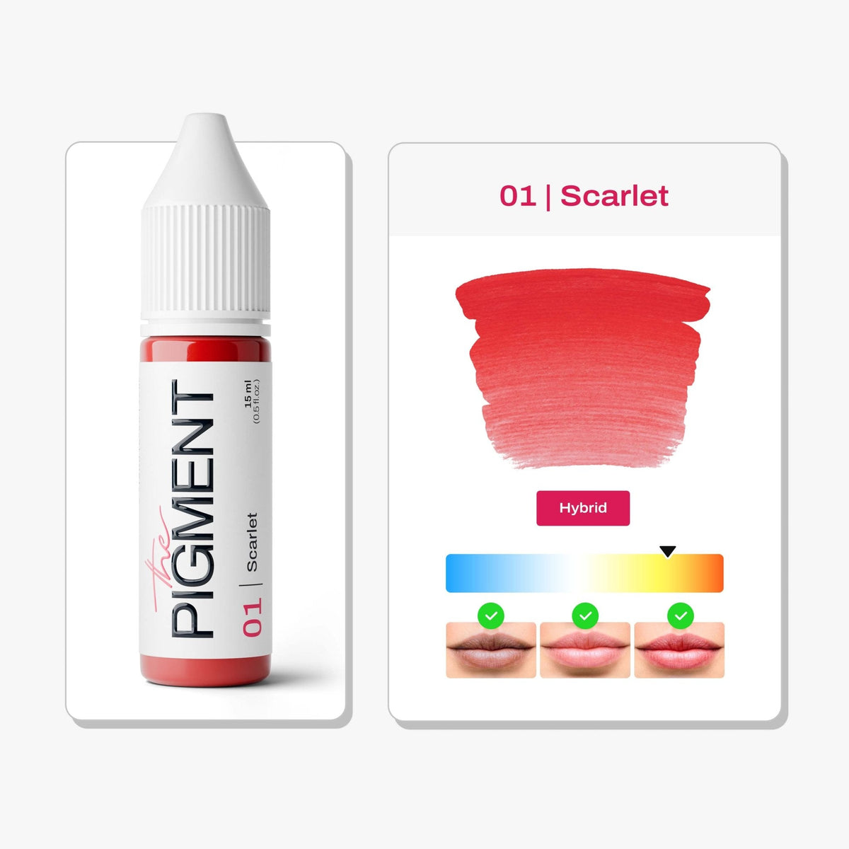 The Pigment 01 Scarlet 15 ml — Aufnahme 2
