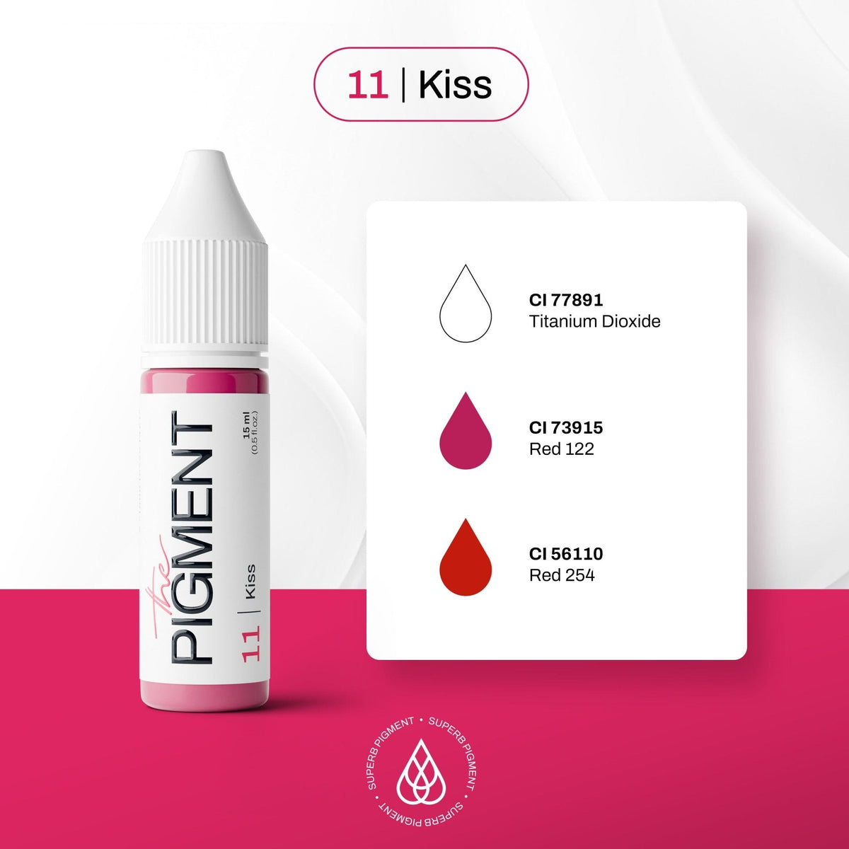 The Pigment 11 Kiss 15 ml — Aufnahme 3