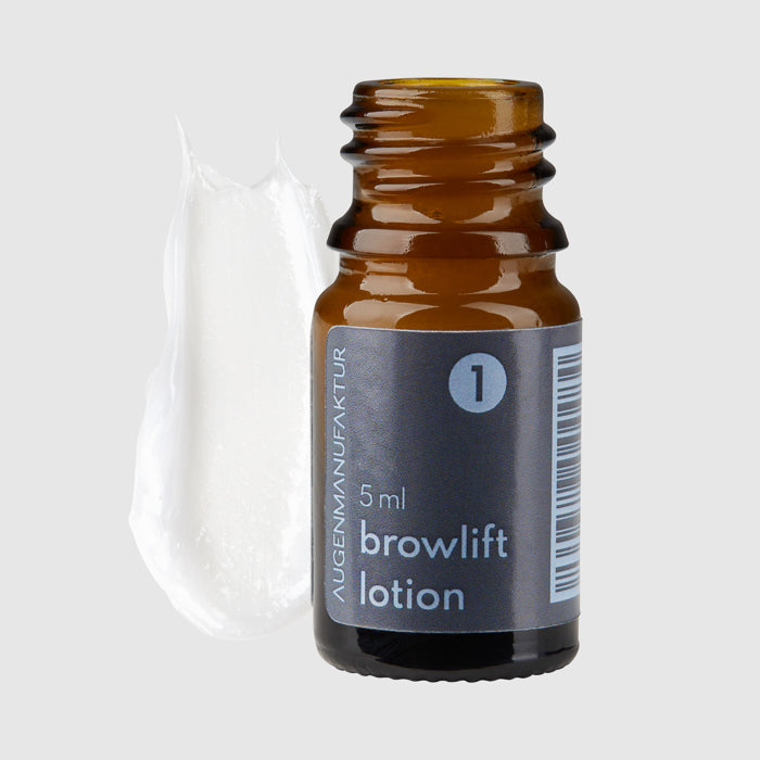 Browlift Lotionen Flaschen