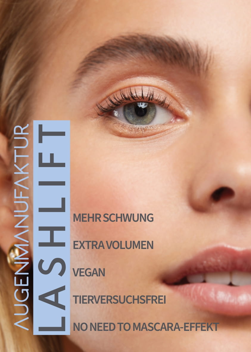 Korean Lashlift Promo Druckmaterialien