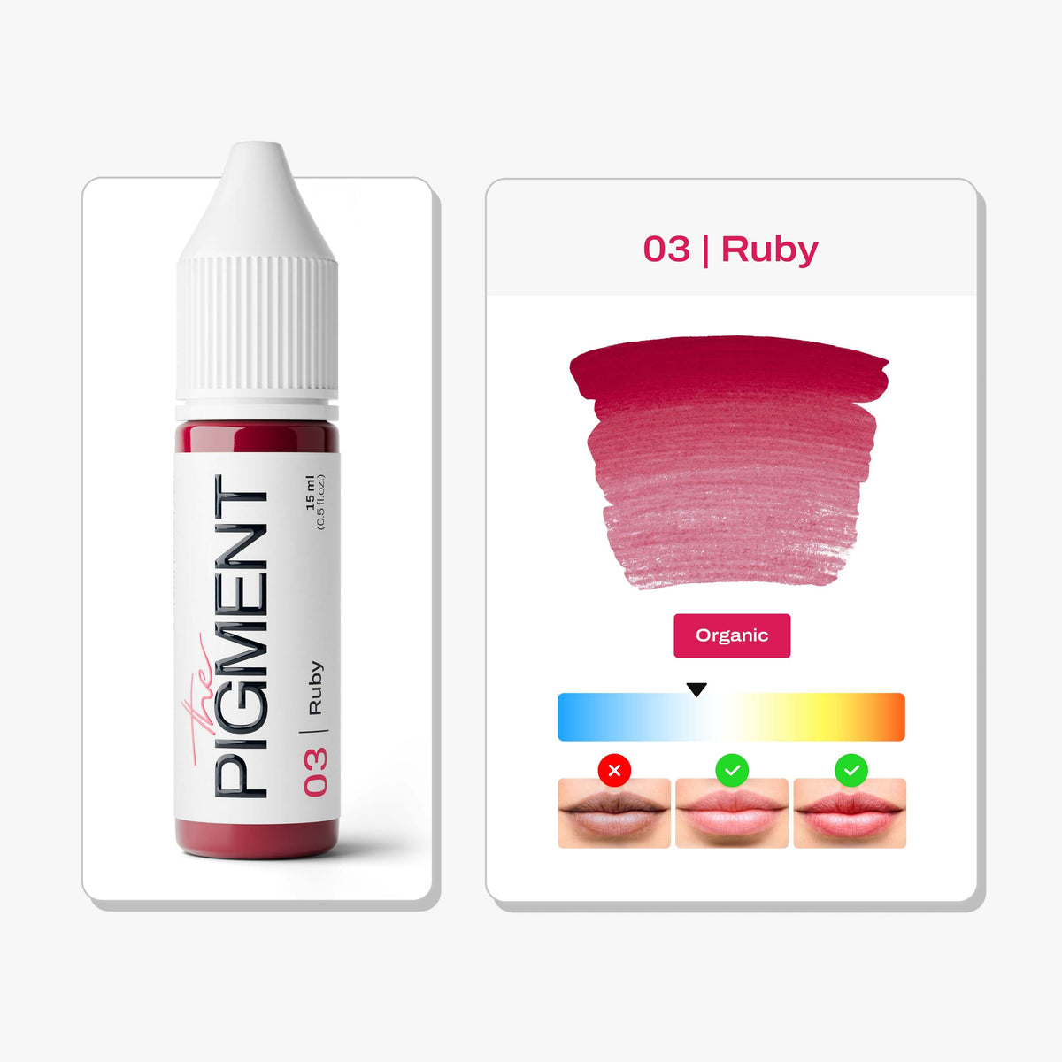 PMU Lippen Farben
