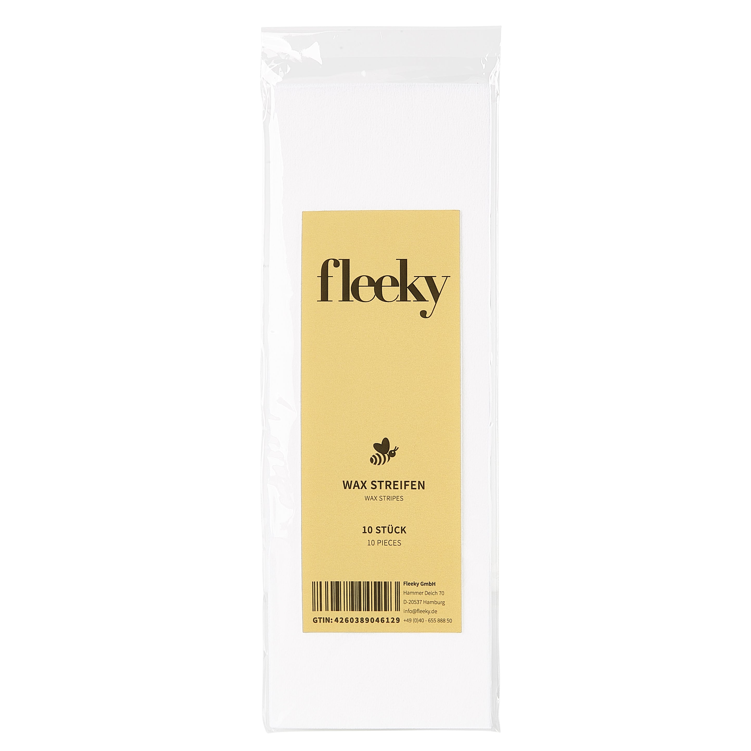 Wax fleece strips